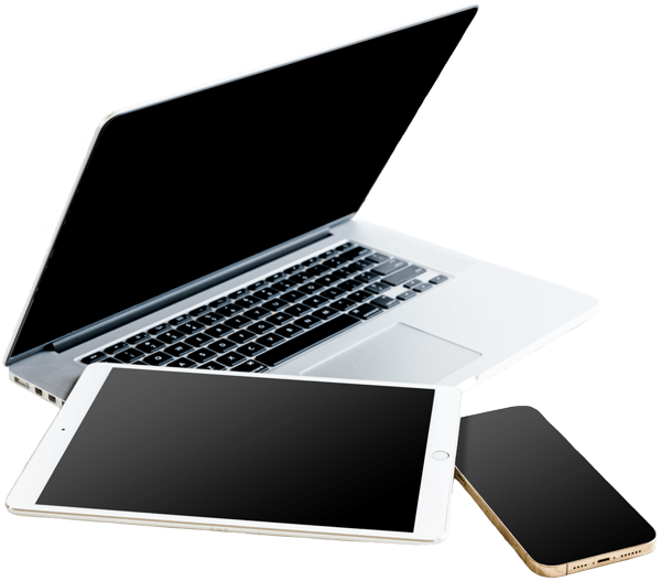 Notebook, telefon a tablet